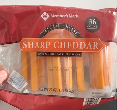 Sharp Cheddar Cheese Sticks, Sharp Cheddar