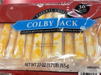 Colby & Monterey Jack Cheese Sticks, Colby & Monterey Jack