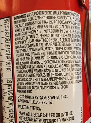 Protein 30 G Nutritional Shake, Chocolate, Chocolate