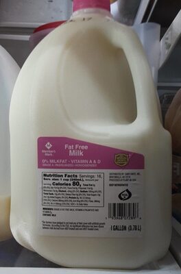 0% Fat Free Milk
