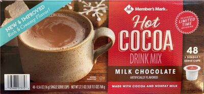Milk Chocolate Flavored Hot Cocoa Drink Mix, Milk Chocolate