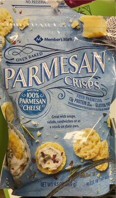 Parmesan Cheese Oven-Baked Keto Crisps, Parmesan Cheese