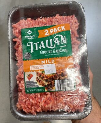 Mild Italian Ground Sausage, Mild Italian