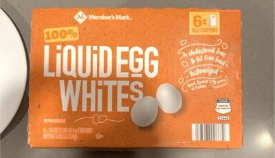 100% Liquid Egg Whites