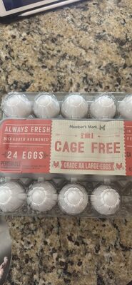 Grade Aa Cage Free Large Eggs