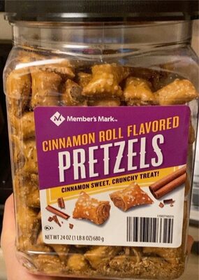 Cinnamon Roll Flavored Pretzels, Cinnamon Roll