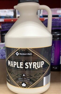 100% Pure Maple Syrup, Maple