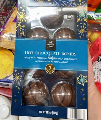 Hot Milk Chocolate Bombs & Filled With Marshmallows, Hot Milk Chocolate