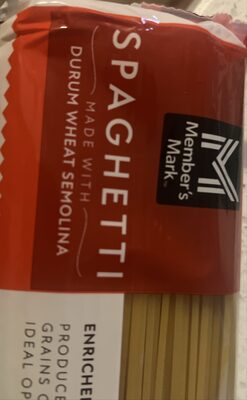 Enriched Macaroni Product, Spaghetti