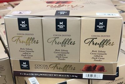 Cocoa Dusted Truffles, Cocoa