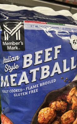 Italian Style Beef Meatballs, Italian Style Beef