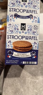 Stroopwafel Dutch Wafflecaramel Filled Cookie, Stroopwafel