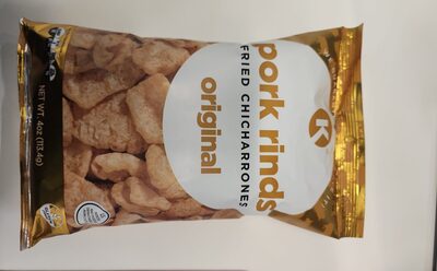 Original Chicharrones Pork Rinds, Original