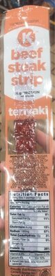 Teriyaki Beef Steak Strip, Teriyaki