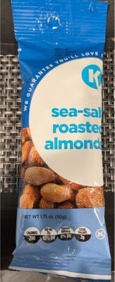Sea-Salt Roasted Almonds, Sea-Salt Roasted