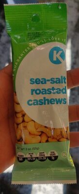 Sea-Salt Roasted Cashews, Sea-Salt Roasted