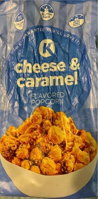 Cheese & Caramel Flavored Popcorn, Cheese & Caramel
