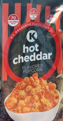 Hot Cheddar Flavored Popcorn, Hot Cheddar