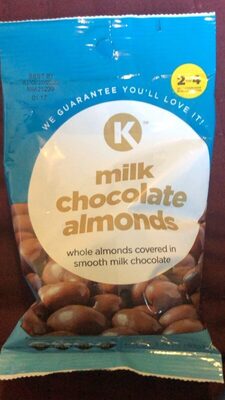 Milk Chocolate Almonds Whole Almonds Covered In Smooth Milk Chocolate, Milk Chocolate Almonds