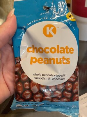 Chocolate Whole Peanuts Dipped In Smooth Milk Chocolate, Chocolate