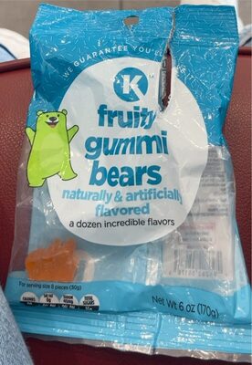 Fruity Gummi Bears Flavored Candy, Fruity Gummi Bears