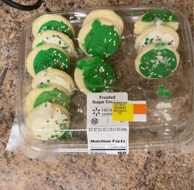 Frosted Sugar Cookies, Frosted Sugar