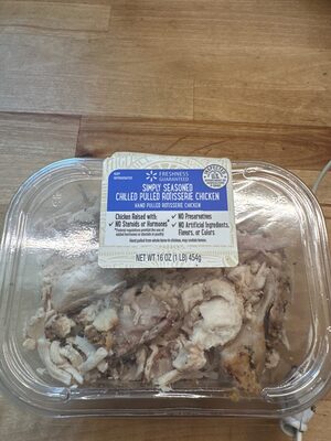 Hand Pulled Simply Seasoned Rotisserie Chicken, Hand Pulled Simply Seasoned