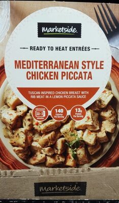 Mediterranean Style Chicken Piccata, Mediterranean Style
