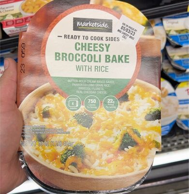 Cheesy Broccoli Bake With Rice, Cheesy Broccoli
