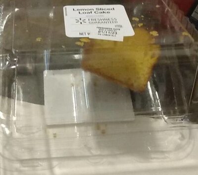 Lemon Sliced Loaf Cake, Lemon