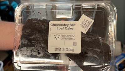 Chocolatey Sliced Loaf Cake, Chocolatey Sliced