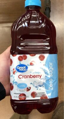 Diet Cranberry Zero Sugar Cocktail, Diet Cranberry