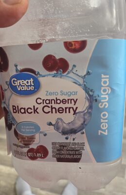 Cranberry Black Cherry Flavored Zero Sugar Cocktail, Cranberry Black Cherry