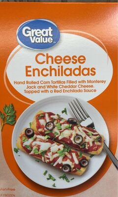 Cheese Enchiladas Hand Rolled Corn Tortillas Filled With Monterey Jack And White Cheddar Cheese, Topped With A Red Enchilada Sauce, Cheese