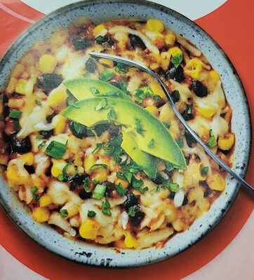 Mexican Style Made With Corn Masa, Black Beans And Corn, Finished Off With An Enchilada Sauce And Monterey Jack Casserole, Mexican Style