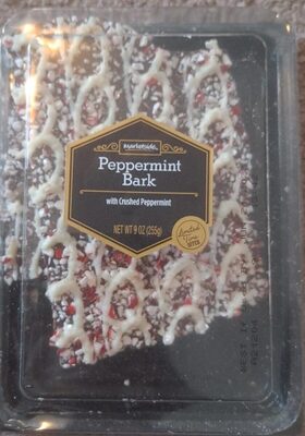 Peppermint Bark With Crushed Peppermint, Peppermint