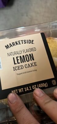 Iced Lemon Sliced Loaf Cake, Iced Lemon