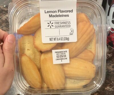 Lemon Flavored Madeleines, Lemon