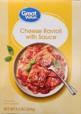 Cheese Ravioli With Sauce, Cheese With Sauce