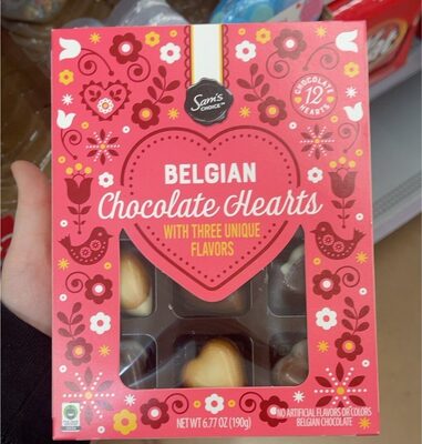 Belgian Chocolate Hearts, Belgian