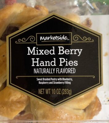 Mixed Berry Hand Pies, Mixed Berry