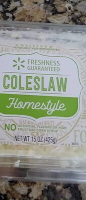 Homestyle Coleslaw, Homestyle