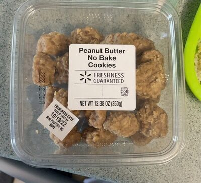 Peanut Butter No Bake Cookies, Peanut Butter