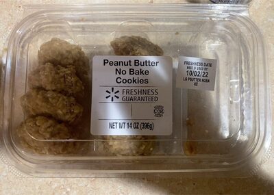 Peanut Butter No Bake Cookies, Peanut Butter