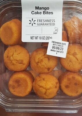 Mango Cake Bites, Mango