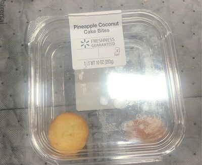 Pineapple Coconut Cake Bites, Pineapple Coconut