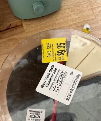 New York Style Cheesecake, New York Style