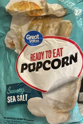 Sea Salt Popcorn, Sea Salt