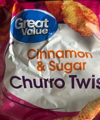 Cinnamon & Sugar Churro Twists, Cinnamon & Sugar
