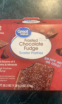 Frosted Chocolate Fudge Toaster Pastries, Frosted Chocolate Fudge